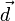\vec{d}