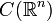 C(\mathbb{R}^n)