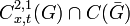 C_{x,t}^{2,1}(G)\cap C(\bar{G})