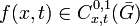 f(x,t)\in C_{x,t}^{0,1}(\bar{G})