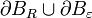 \partial B_R \cup \partial B_\varepsilon