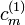 c^{(1)}_m