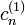 c^{(1)}_{n}