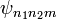 \psi_{n_1n_2m}