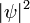 |\psi|^2