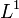 L^{1}