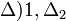 \Delta)1, \Delta_2
